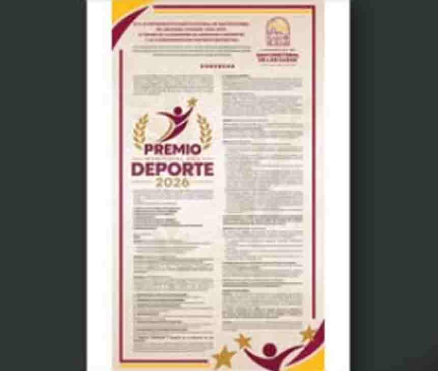 Aprueba el Cabildo de San Cristóbal la convocatoria para el Premio Municipal del Deporte 2026