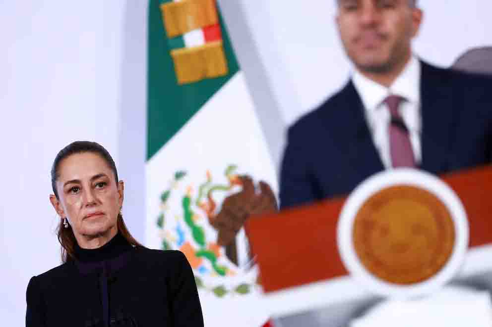 Sheinbaum responde al WSJ y niega molestia con García Harfuch: “Siempre regaño a todo mundo”