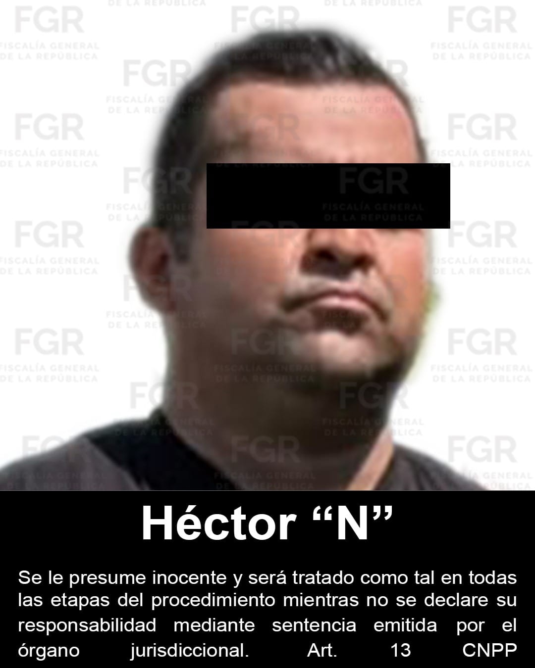LLEVA FGR A PROCESO A UNA PERSONA DETENIDA CON 170 PAQUETES CON CLORHIDRATO DE COCAÍNA EN CHIAPAS